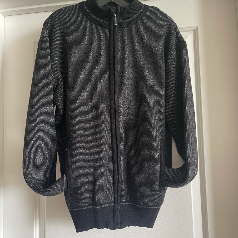 Mens Zip Up Cardigan